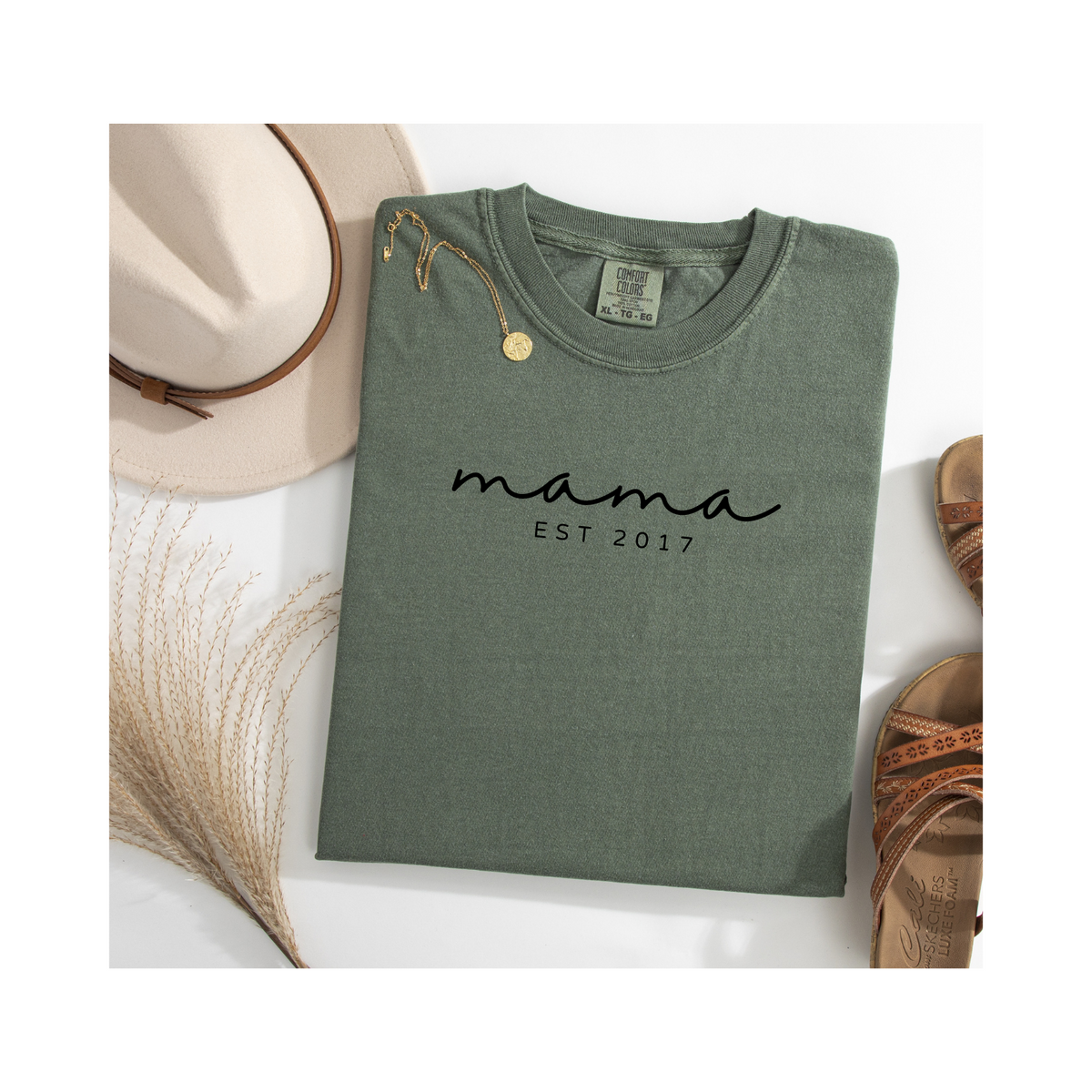 Mama Custom Est. tee