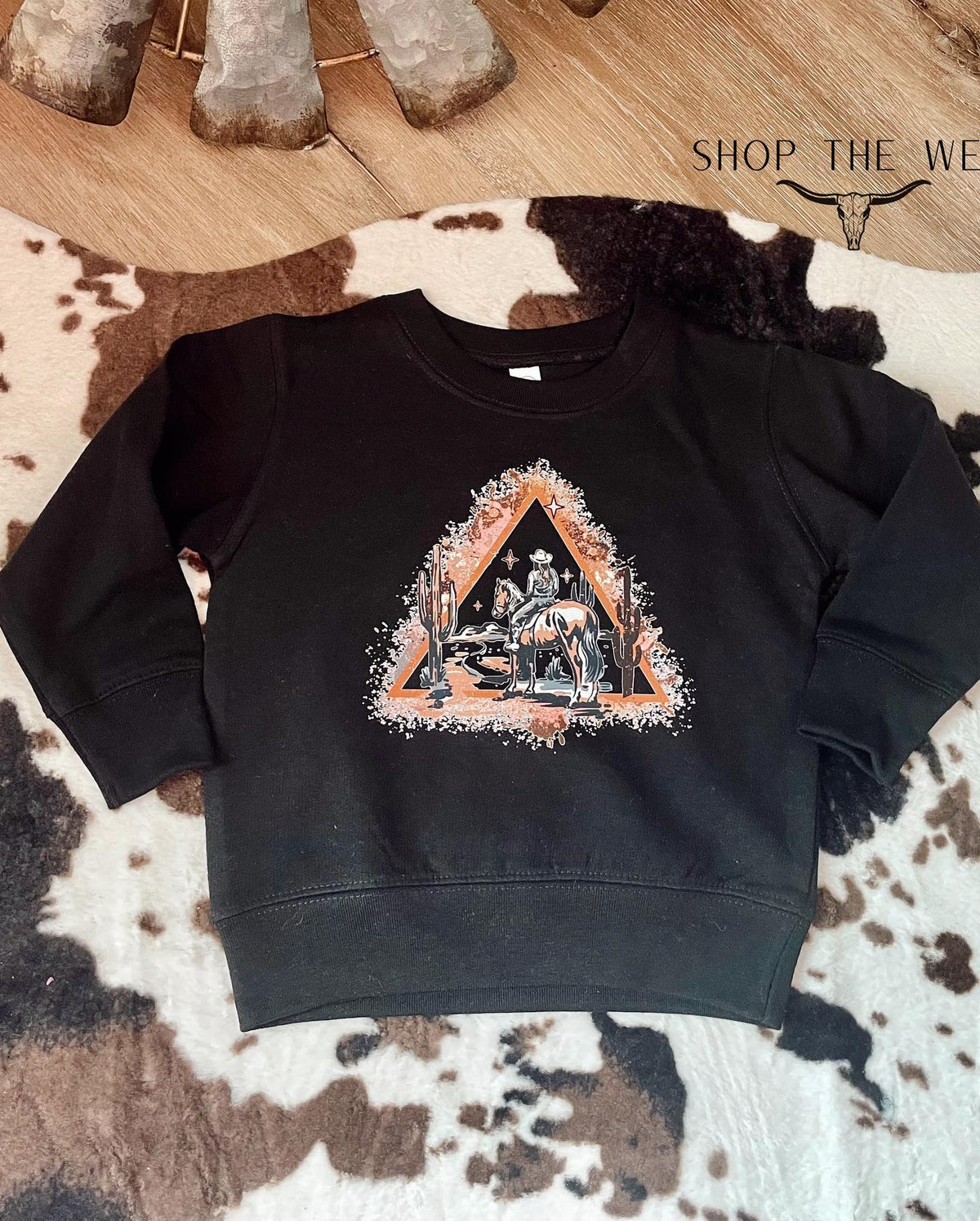 Desert Cowgirl Crewneck Sweater