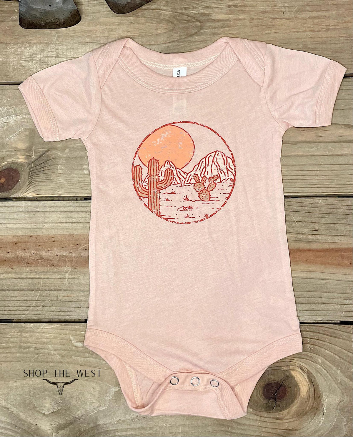 Peach Cactus Sunrise