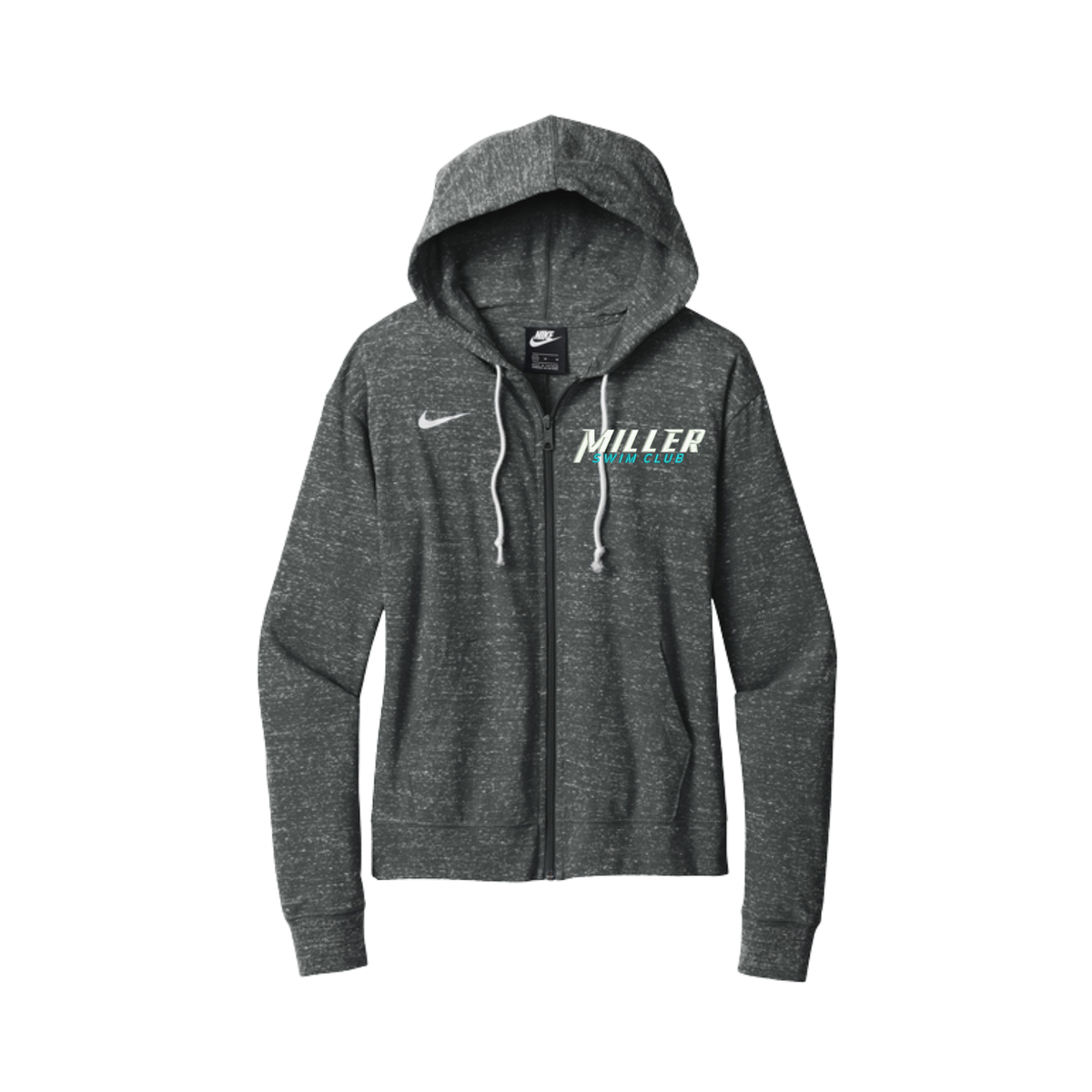 Ladies Nike Gym Vintage Full Zip Hoodie