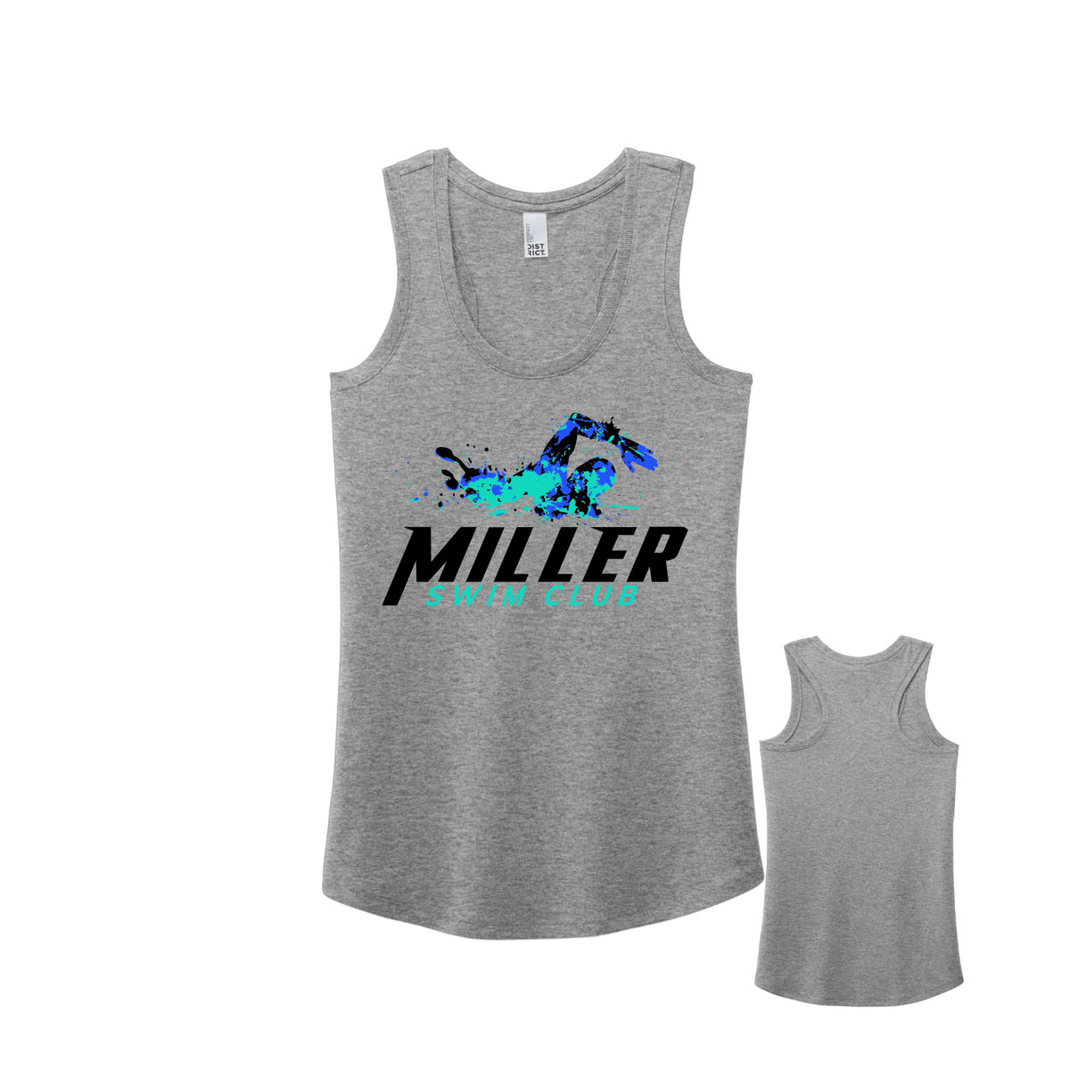 Ladies District Perfect Tri Racerback Tank