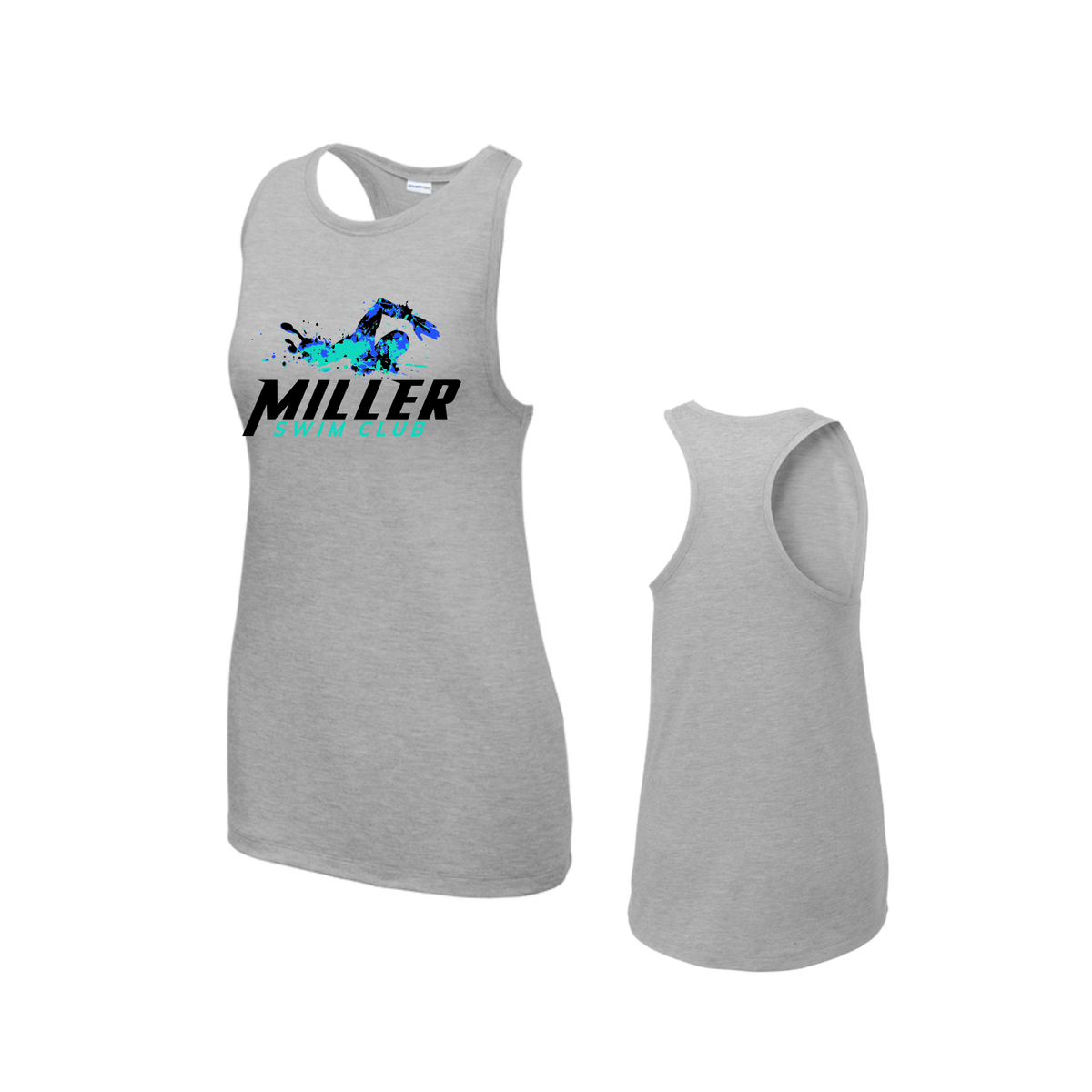 Ladies Sport-Tek PosiCharge Tri-Blend Wicking Tank