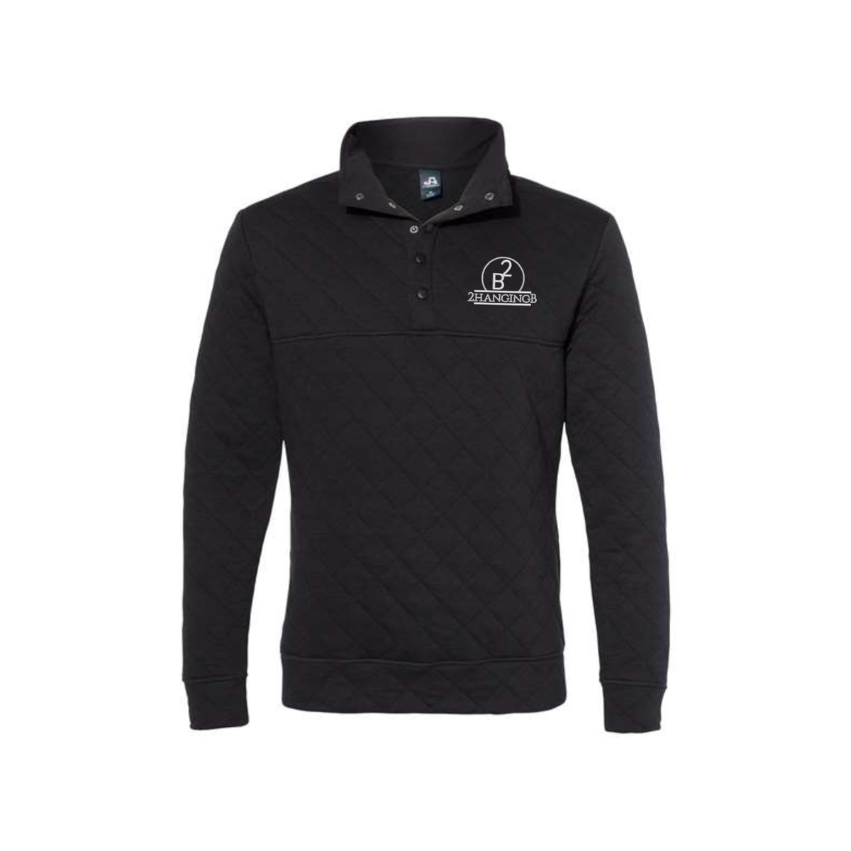 Quilted 1/4 Zip Pullover