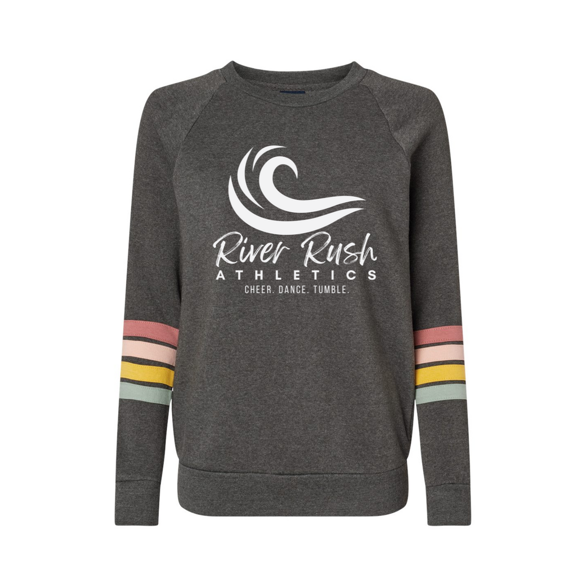 MV Sport Striped Crewneck Sweatshirt II