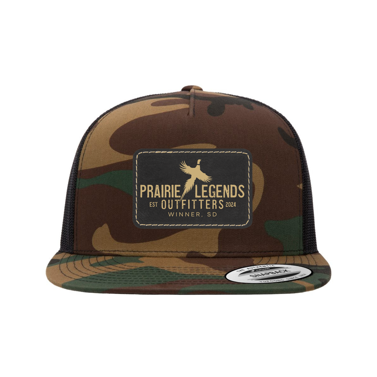 Leather Patch Cap