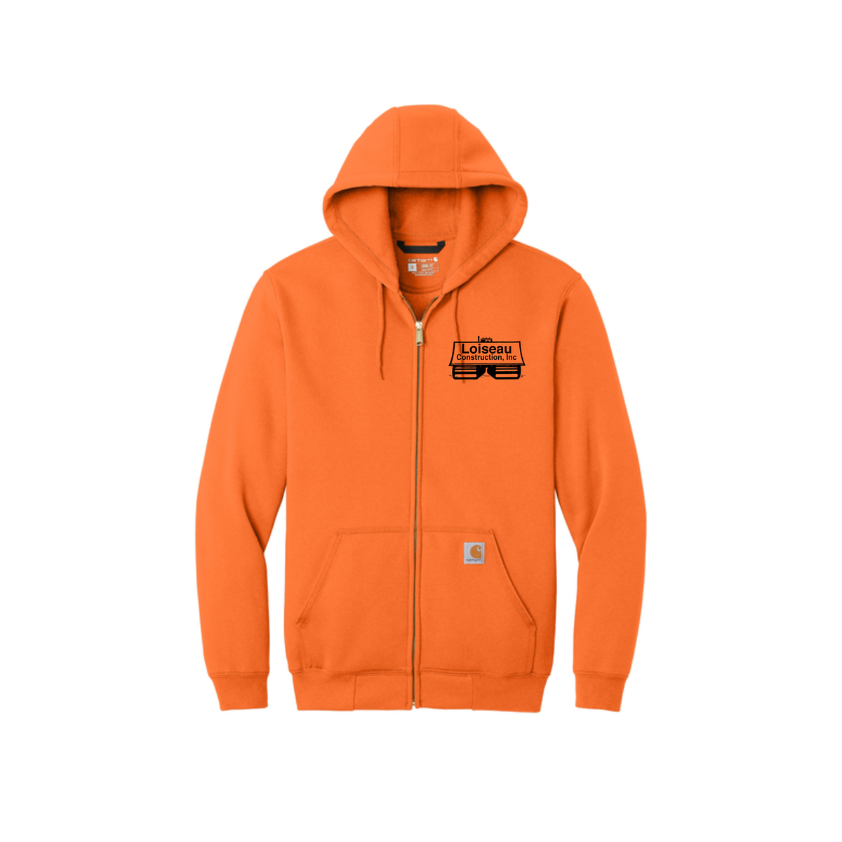Carhartt® Midweight Hooded Zip-Front Sweatshirt