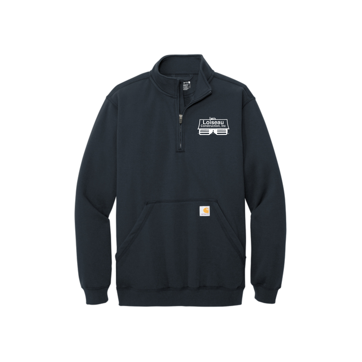 Carhartt® Midweight 1/4-Zip Mock Neck Sweatshirt