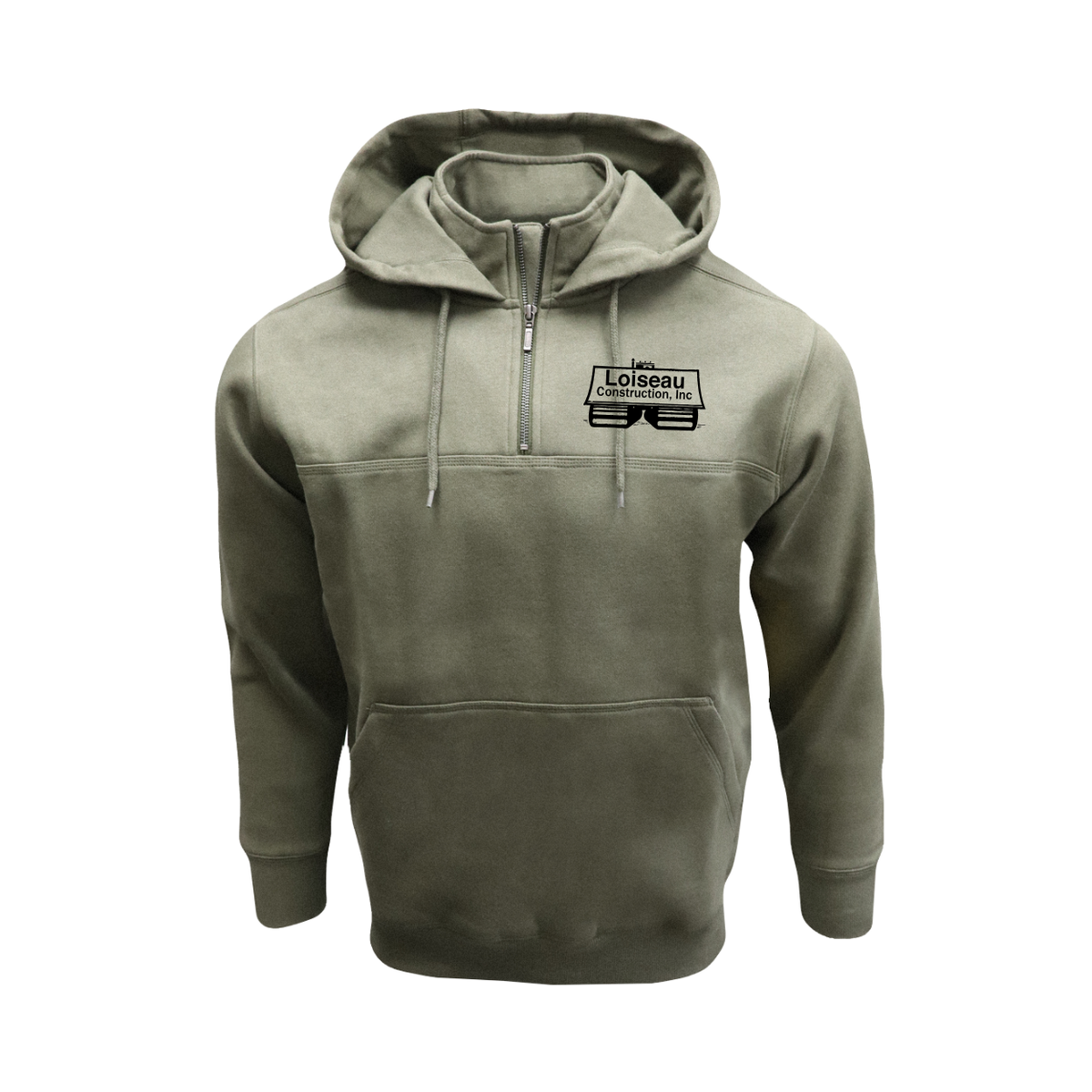 Unisex 1/4 Zip Hoodie
