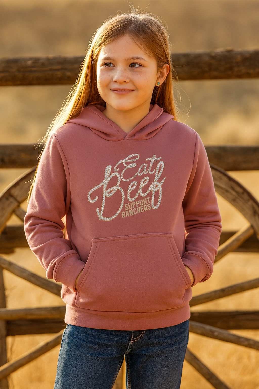 Eat Beef Support Ranchers hoodie