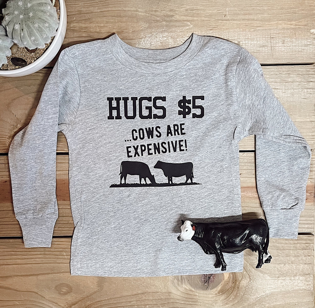 Hugs $5 ...Cows are Expensive